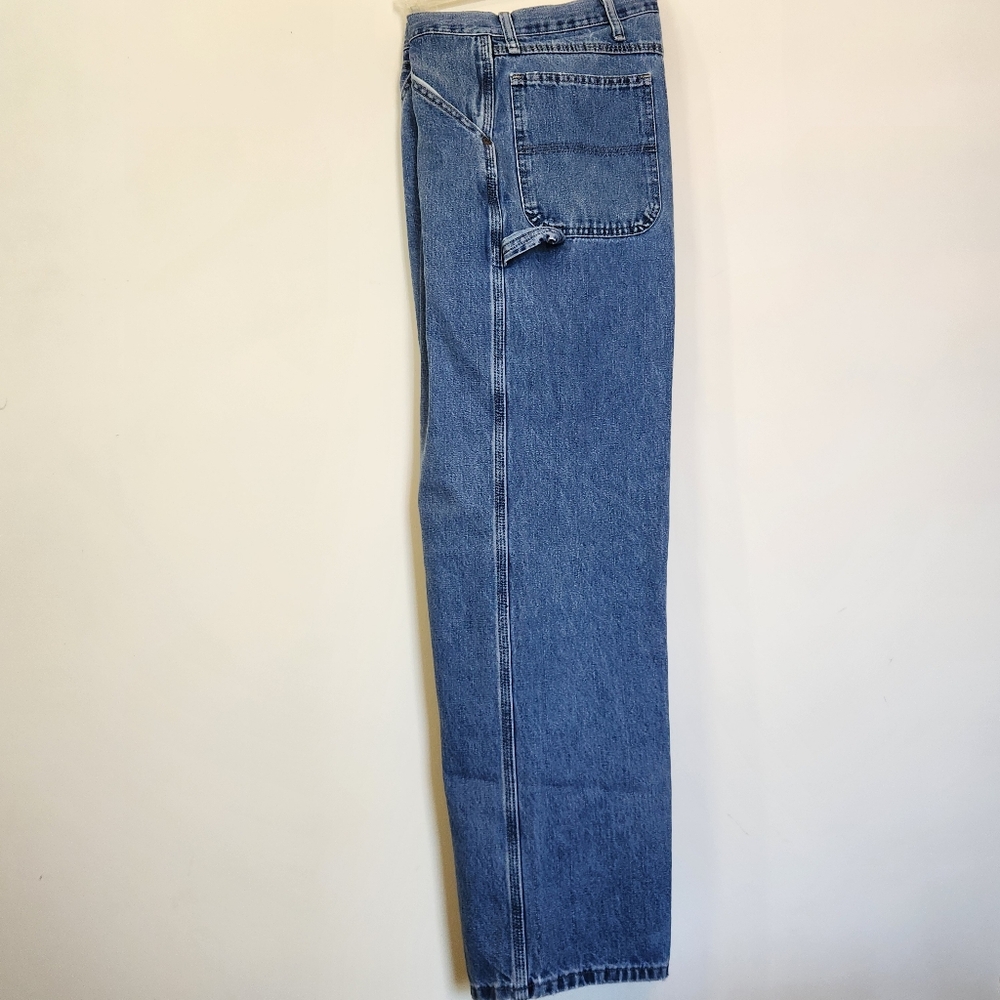 Wrangler Authentics Carpenter Jeans 42x32 Utility Workwear Relaxed Fit